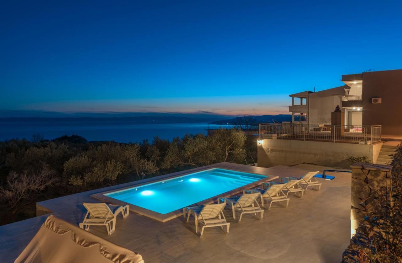 Villa Violeta With Amazing Sea View Макарска Экстерьер фото